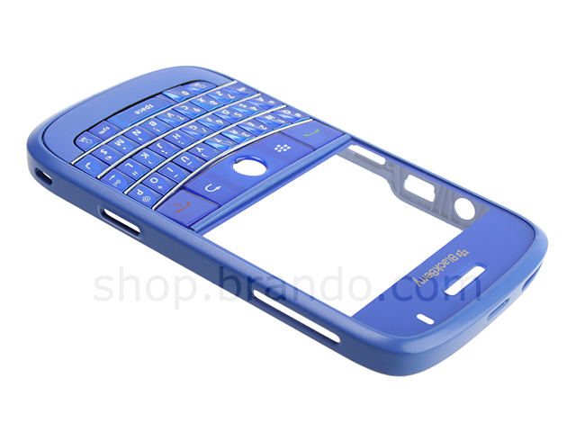 BlackBerry Bold 9000 Replacement Front Housing - Blue