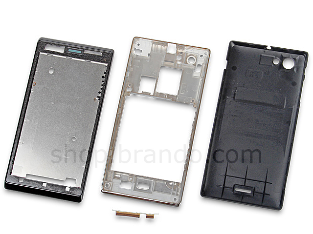 Sony Xperia J ST26i Replacement Housing - Black