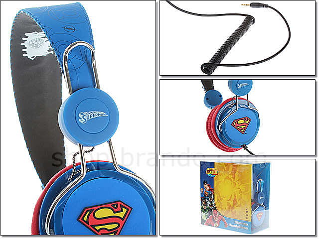 DC Comics Heroes - Superman Overhead Stereo Headphones