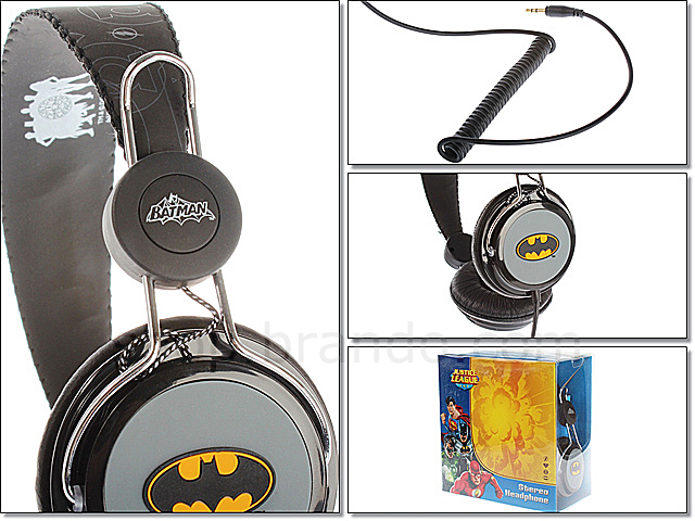 DC Comics Heroes - Batman Overhead Stereo Headphones