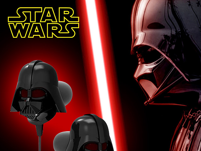 Star Wars 3D Darth Vader 3.5mm In-Ear Earphone