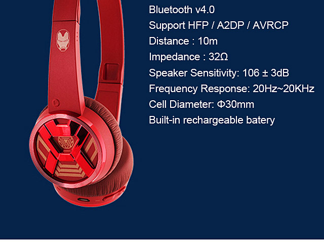 Edifier Marvel Iron Man Bluetooth Headset