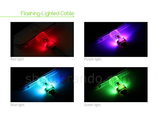 iPhone 5 / 5c / 5s Flashing Lightning Cable