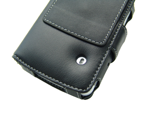 Brando Workshop Leather Case for MiTAC Mio 168(Side Open)
