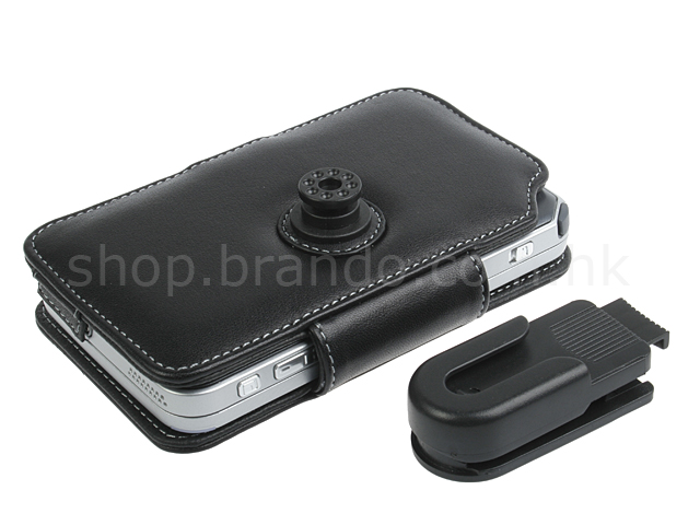 Brando Workshop Leather Case for Nokia N810 (Side Open)