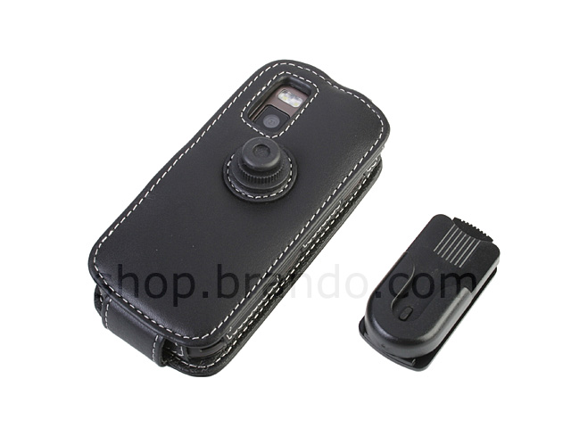 Brando Workshop Leather Case for Nokia N97 mini (Flip Top)