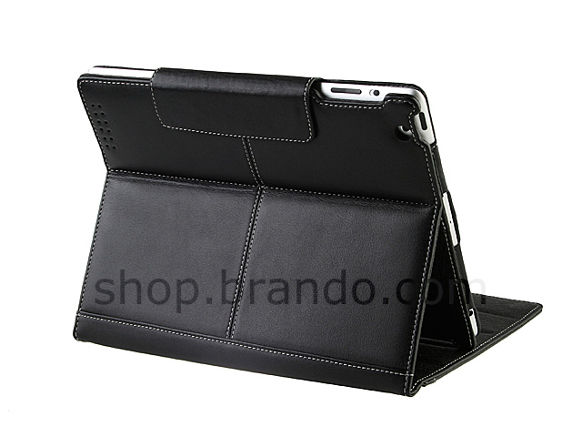 Brando Workshop Leather Case for iPad 2 (Side Open w/ magnet)
