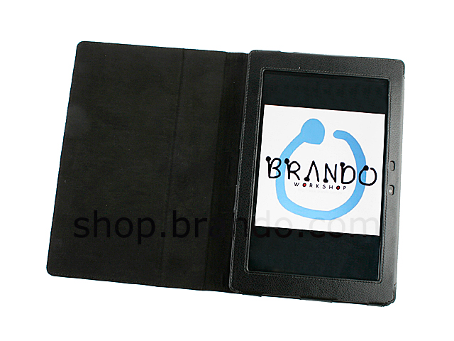 Artificial leather case for Asus Eee Pad Transformer TF101 (Side Open)