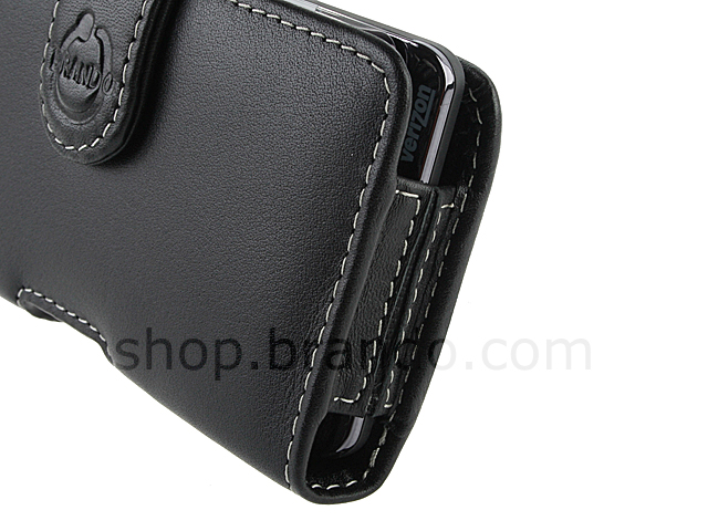 Brando Workshop Leather Case for Motorola Droid 3 (Pouch Type)