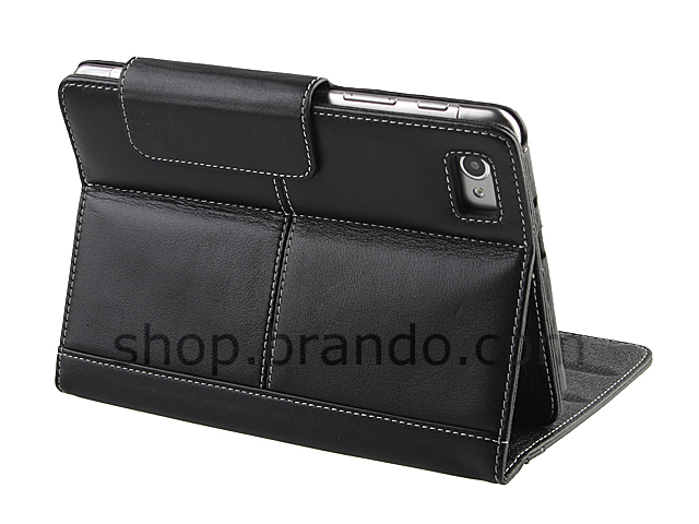 Brando Workshop Leather Case for Samsung GT-P6810 Galaxy Tab 7.7 (Side Open w/ magnet)