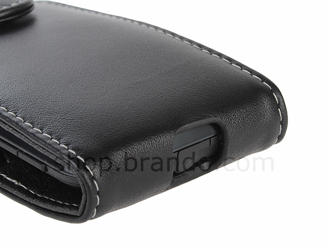 Brando Workshop Leather Case for Motorola Defy Mini XT320 (Flip Top)