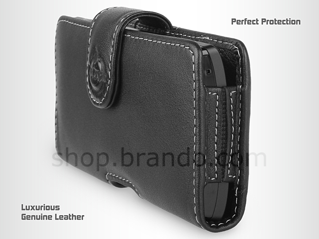 Brando Workshop Leather Case for Sony Xperia ion LT28i (Pouch Type)
