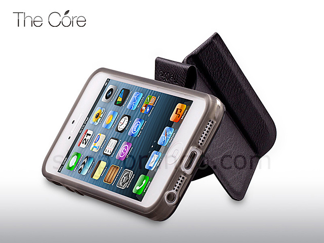 Momax iPhone 5 / 5s Premium Leather Smart Stand Case