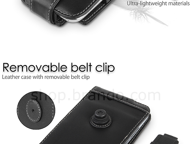 Brando Workshop Leather Case for Samsung Galaxy Note II N7100 (Flip Top)