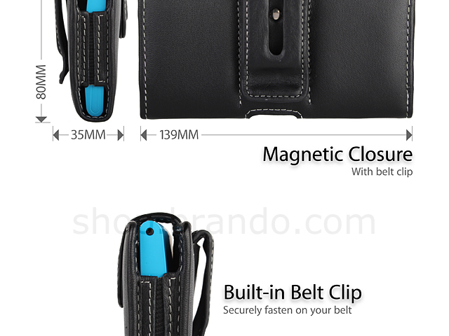 Brando Workshop Leather Case for Nokia Lumia 920 (Pouch Type)