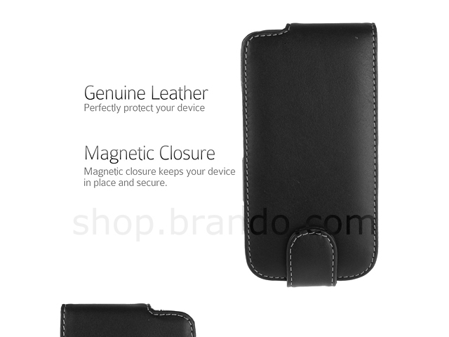 Brando Workshop Leather Case for Samsung Galaxy S4 (Flip Top)
