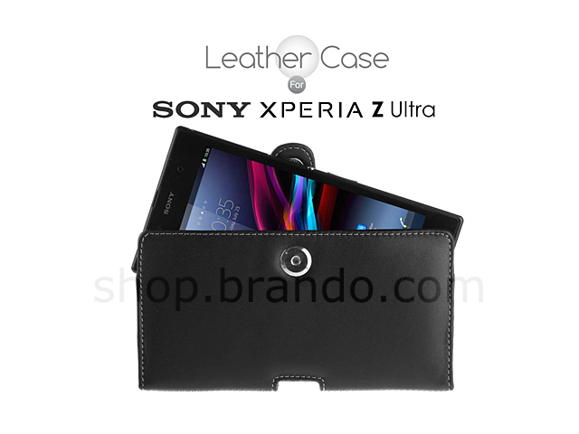 Brando Workshop Leather Case for Sony Xperia Z Ultra (Pouch Type)