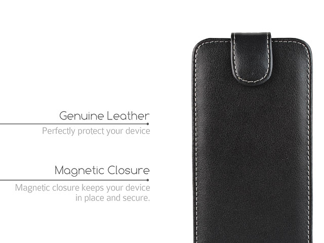 Brando Workshop Leather Case for iPhone 8 (Flip Top)
