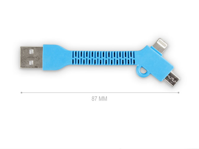 USB to Lightning/Micro USB Y-Cable