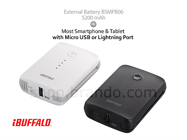 iBuffalo External Battery BSMPB06 - 5200mAh
