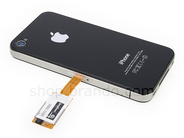Dual Sim Card for iPhone 4 with Back Case