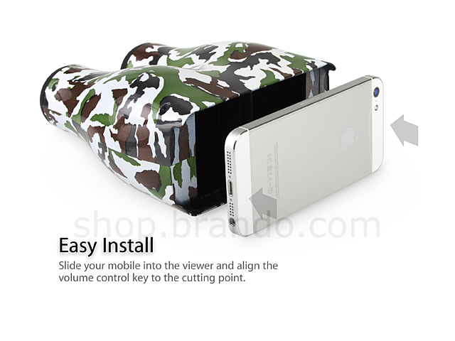 Camouflage iPhone 3D Viewer