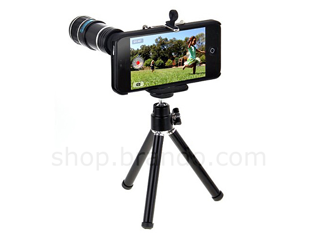 ... iPhone 5  5s 12x Zoom Telescope Camera Lens Kit with Tripod Stand