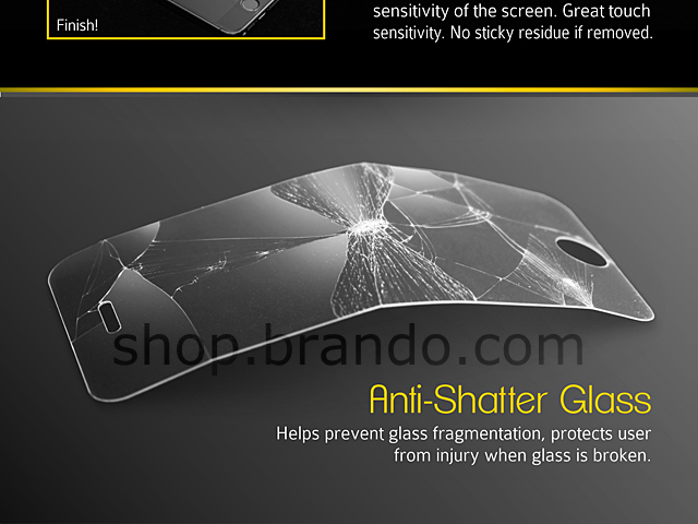 Brando Workshop 0.2mm Premium Tempered Glass Protector (iPhone 5)