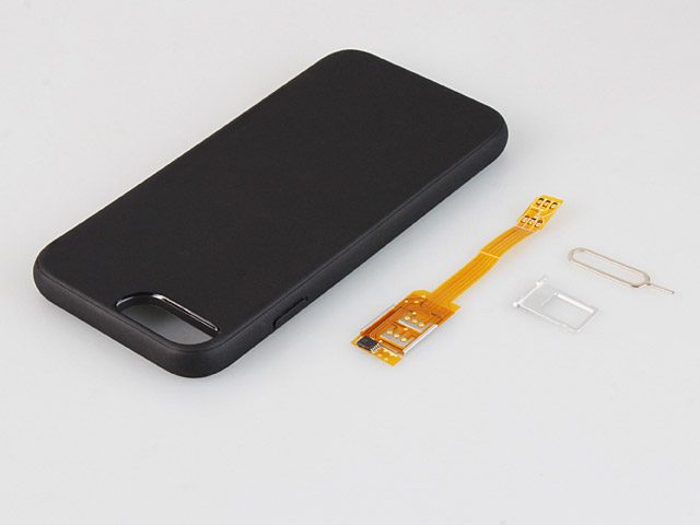 Dual Sim Card for iPhone 6s with Back Case