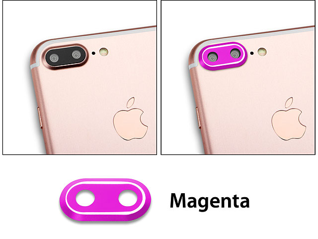 iPhone 8 Plus Rear Camera Protective Metal Lens Ring