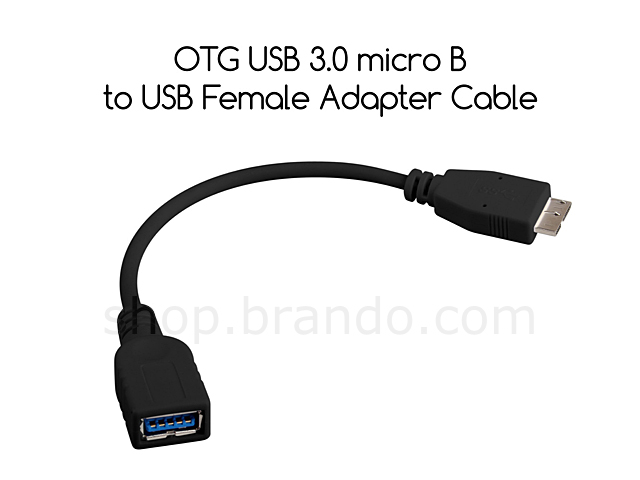 OTG USB 3.0 micro B to USB Female Adapter Cable