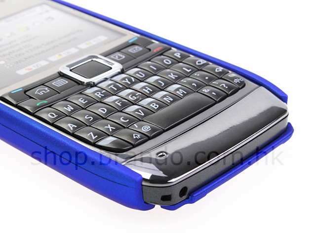 Nokia E71 Rubberized Back Hard Case