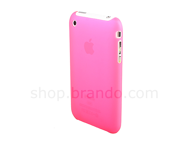 Matte Plastic Protective Back Case for iPhone 3G / S
