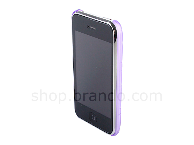 HoneyComb Matte Plastic Back Case for iPhone 3G / S