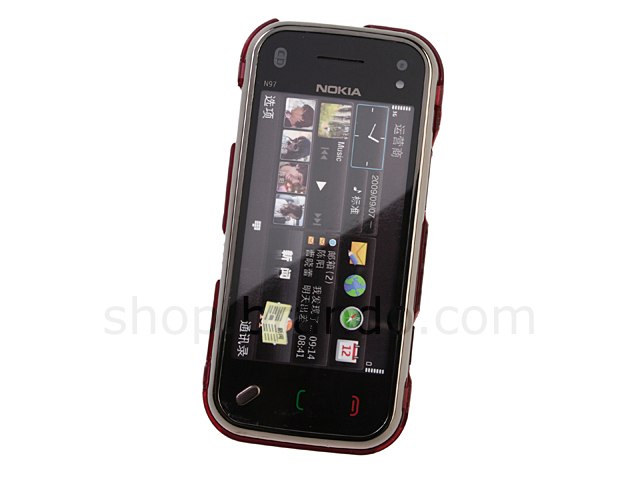 Nokia N97 Mini Rubberized Back Hard Case