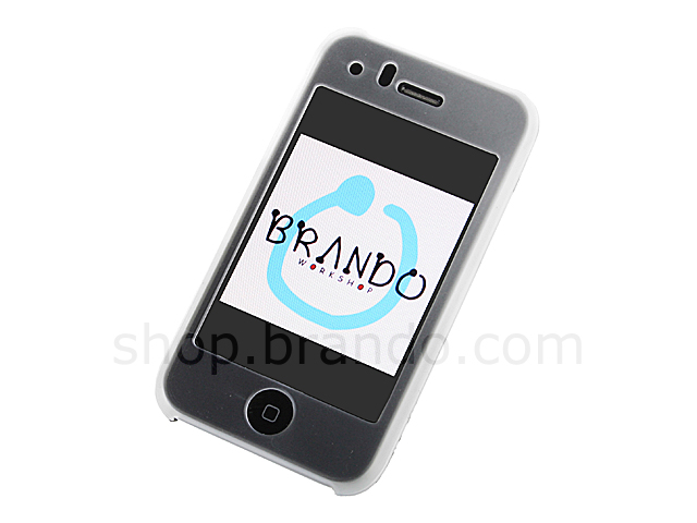 Chrome Back Cover with Mist Shield for iPhone 3G/3G S