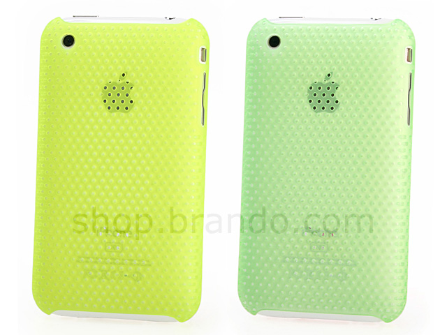 iPhone 3G / 3G S Translucent Perforated Back Case