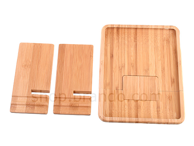 iPad Bamboo Back Case w/ Stand