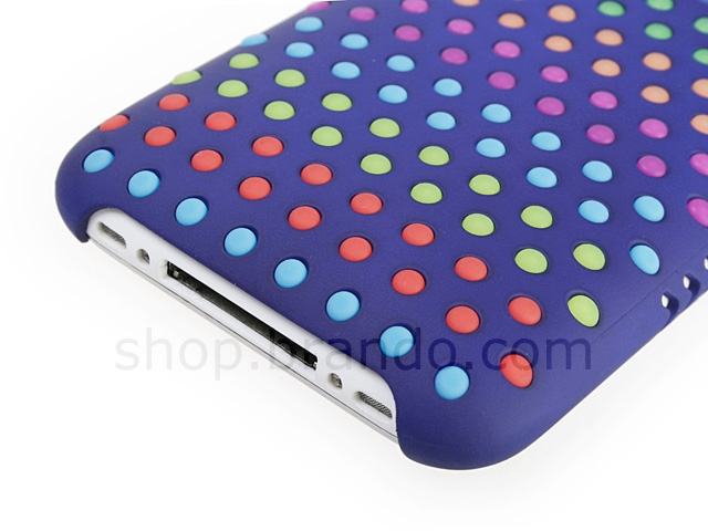 iPhone 3G / 3G S Colorful Dots Back Case