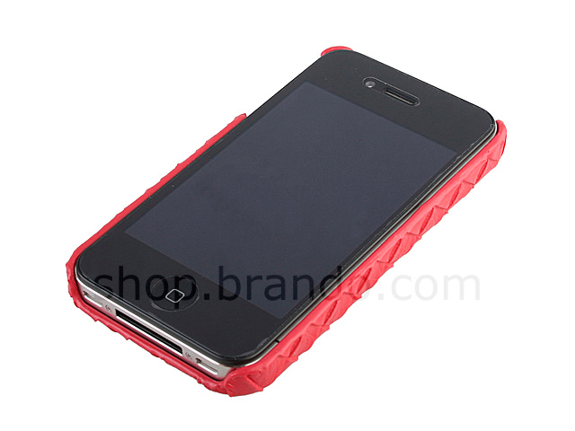 iPhone 4 Woven Leather Case