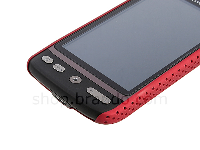 HTC Desire Perforated Back Case