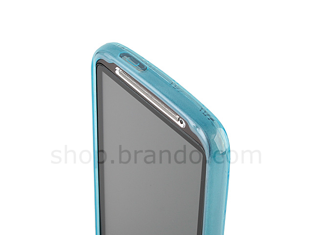 HTC Desire HD Circle Patterned Soft Plastic Case