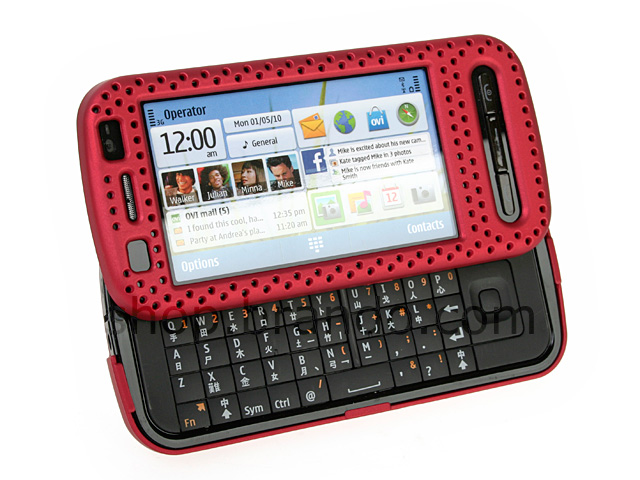 Nokia C6-00 Perforated Back Case