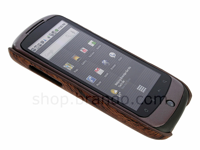 Google Nexus One Woody Patterned Back Case