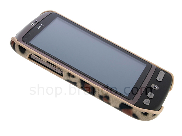 HTC Desire Leopard Skin Back Case