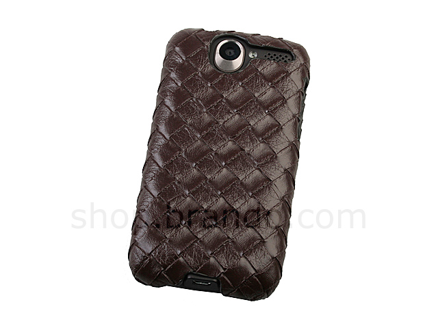 HTC Desire Woven Leather Case