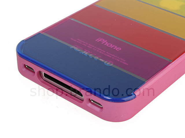 iPhone 4 Rainbow Hard Case