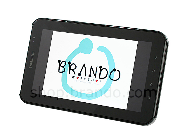 Samsung Galaxy Tab Rubberized Back Hard Case With Stand
