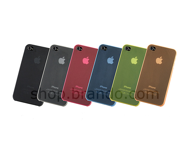 Matted Color iPhone 4 Soft Back Case