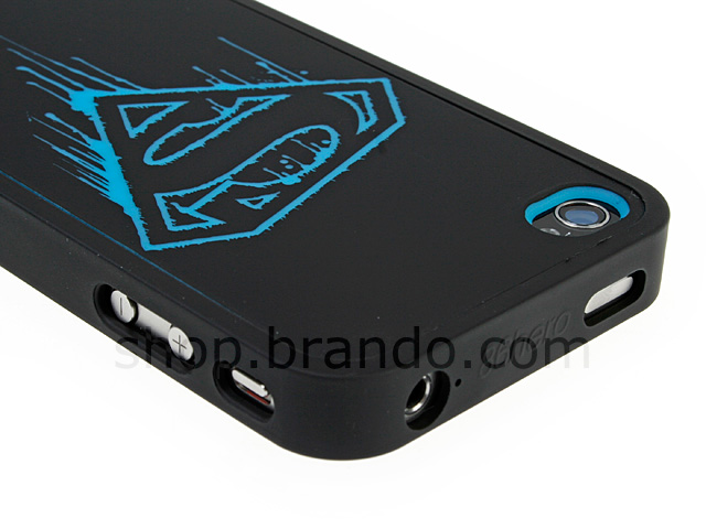 iPhone 4 Luminous Super Man Phone Case (Limited Edition)